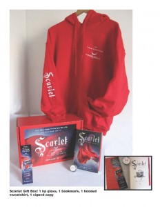 Scarlet gift boxes