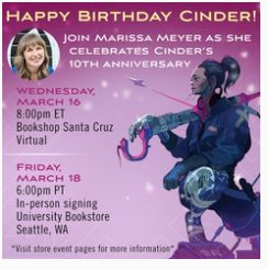 What Kiersi said on Twitter about Cinder, “Cinder learns and grows