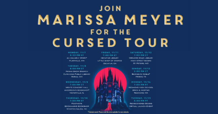 marissa meyer book tour